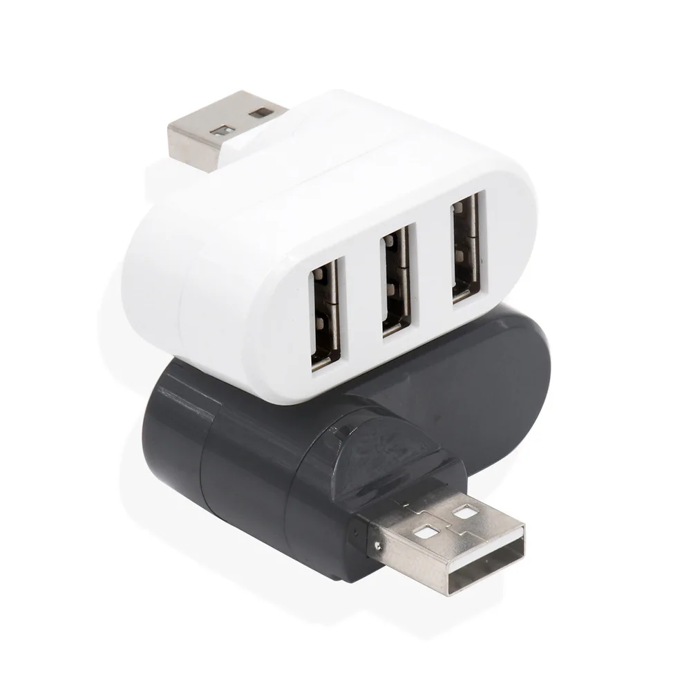 A50 Rotary USB 2.0 HUB Hub Mini Computer Splitter 3 Ports usb2.0 Notebook Expansion |