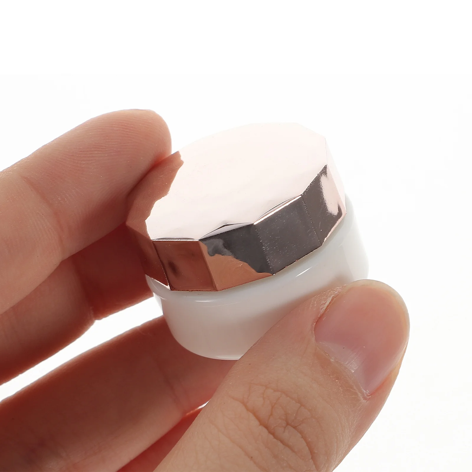 

12 Pcs Cream Box Refillable Makeup Empty Containers Jars Storage Plastic Lids Small Body Scrub Travel Lotion