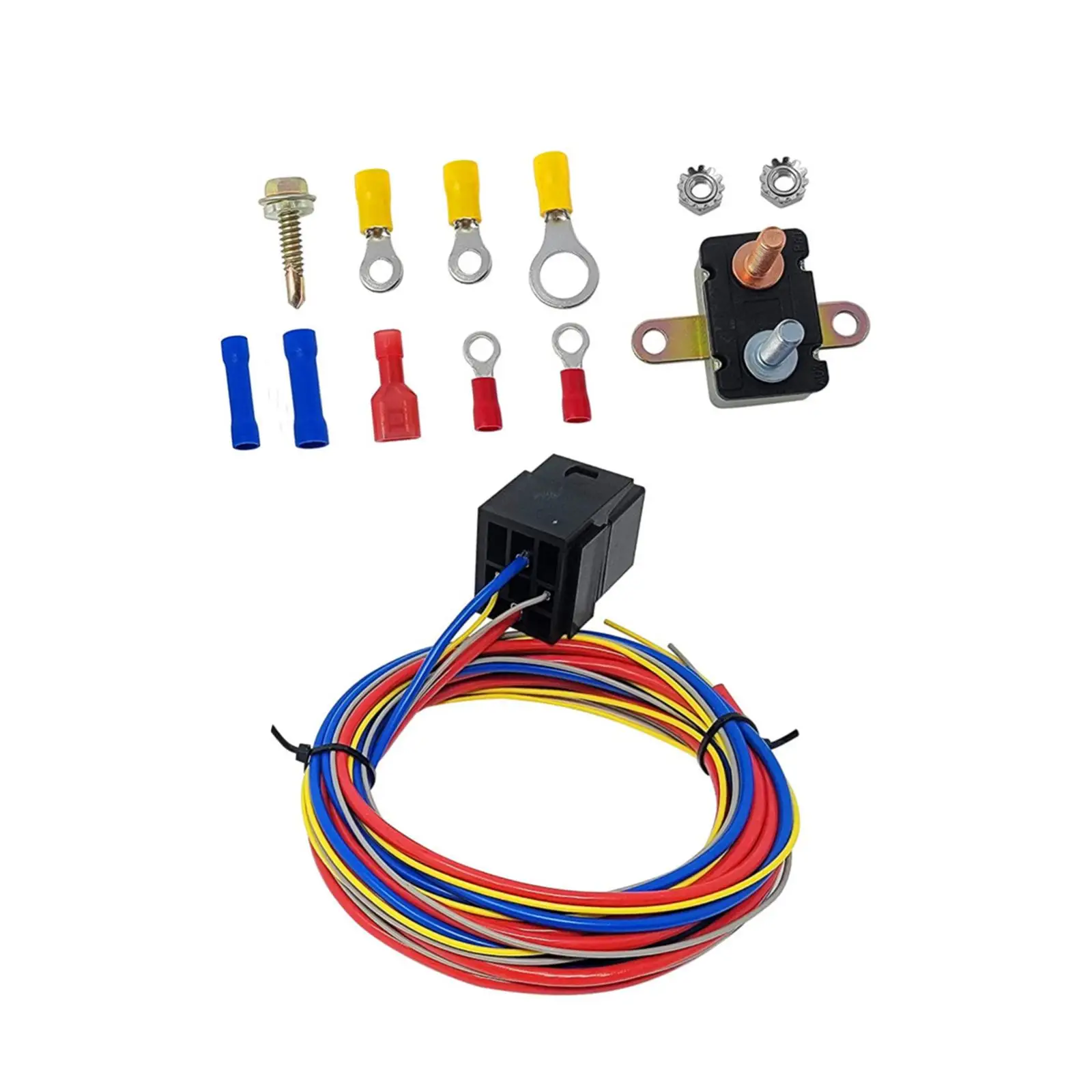

Electric Fuel Pump Relay Set Replacement 30Amp 12V Premium Spare Parts High Performance