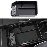 car central armrest box storage container holder tray for hyundai tucson 2021 2022 2015 2016 2018 2019 2020 accessories
