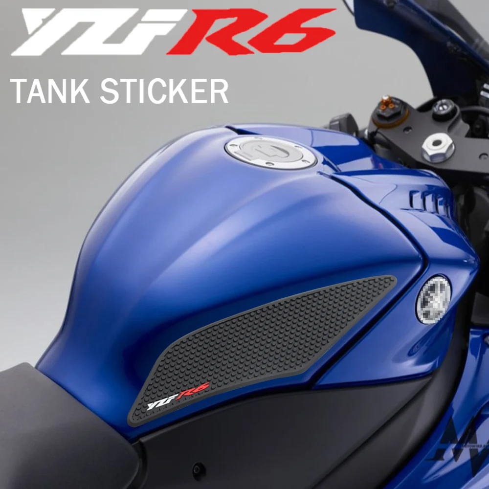 Для yamaha yzfr6 yzf-r6 yzf r6 2017 2018 2019 2020 аксессуары наклейка на бак Pad наклейки логотип