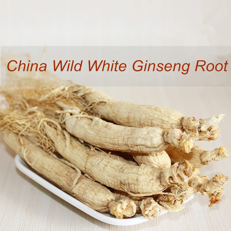 

China Wild Natural Changbai Mountain Renshen Dry White Ginseng Root Supply Natural Herbs