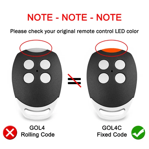 2шт DITEC GOL4C пульт дистанционного управления гаражными воротами 433МГц с фиксированным кодом, пульт дистанционного управления, дубликатор, открыватель, клон, ручной передатчик