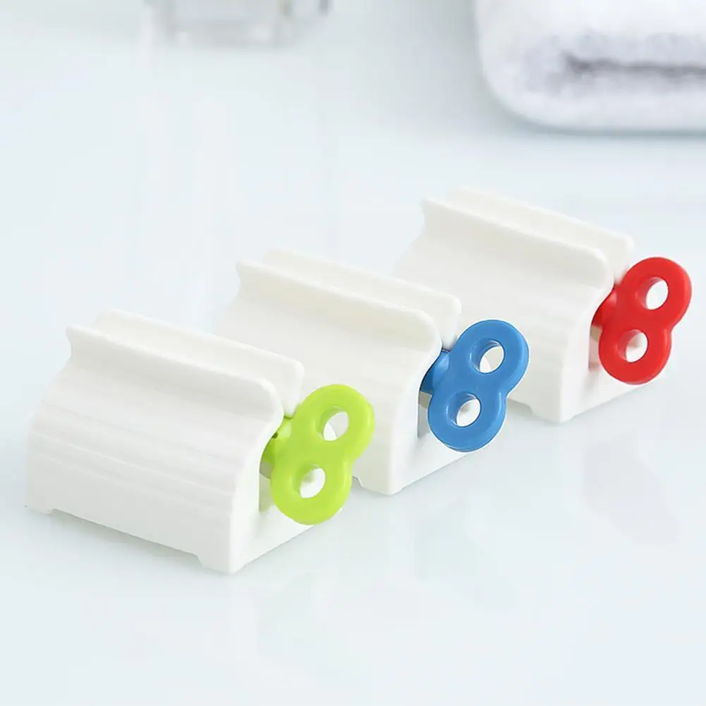 

New Toothpaste Squeeze Artifact Home Bathroom Simple Rolling Squeezer Multifunctional Plastic Toothpaste Holder Toothpaste Z2p6