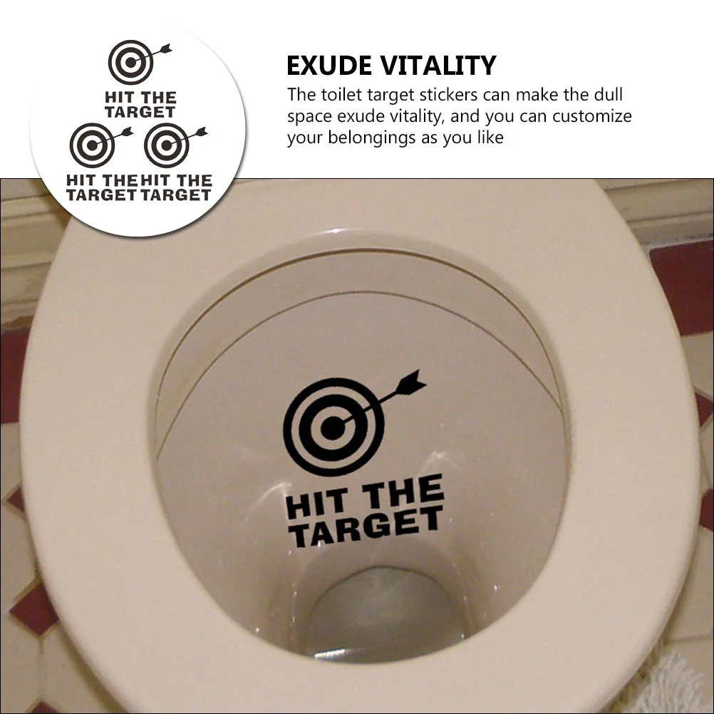3 шт. наклейки для ванной комнаты туалета клейкая наклейка на стену ПВХ чехол