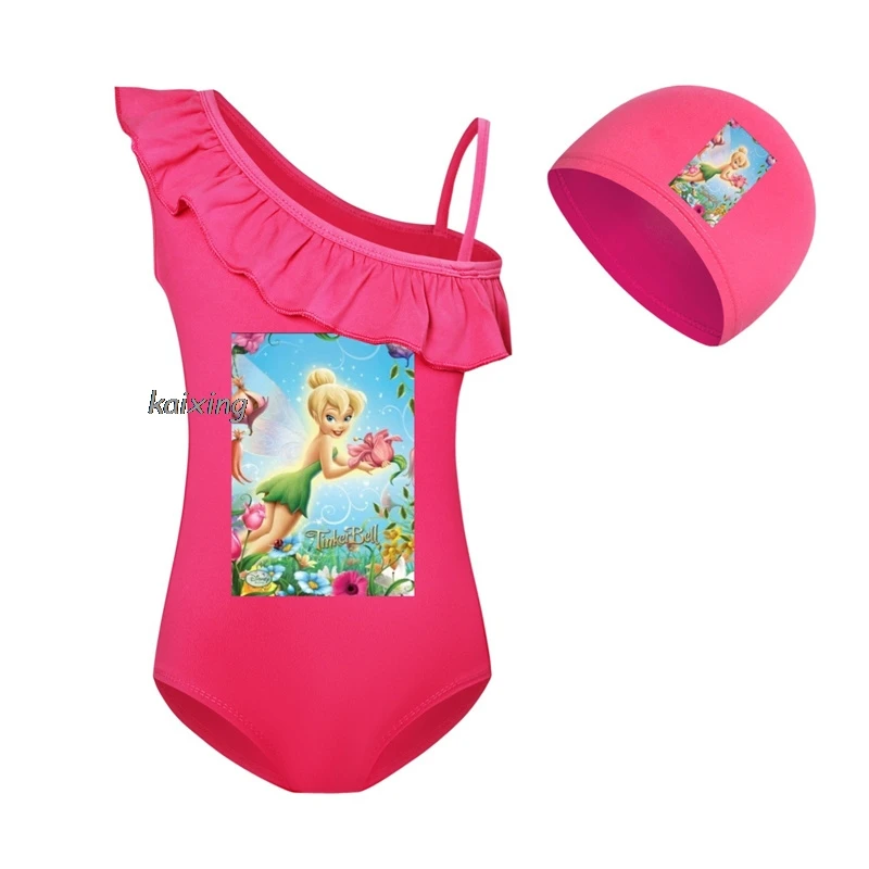 Новый купальник с колокольчиком Tinker одежда для девочек детское бикини