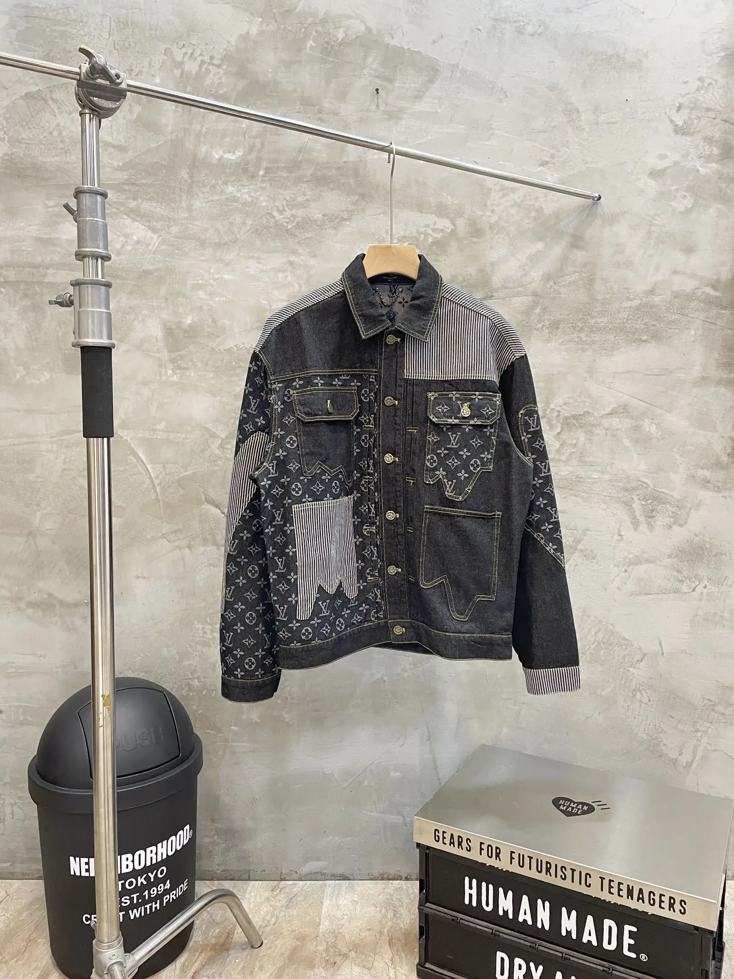Куртки Louis Vuitton удобная ткань против морщин комфортный дышать Мода Тонкая посадка