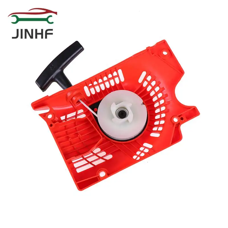 

1pcs Red recoil pull starter for chinese chainsaw 4500 5200 5800 45 52cc 58cc