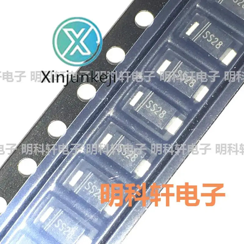 

100 шт. Оригинальный Новый SS28F SMAF 80В/2A SMD диод Шоттки