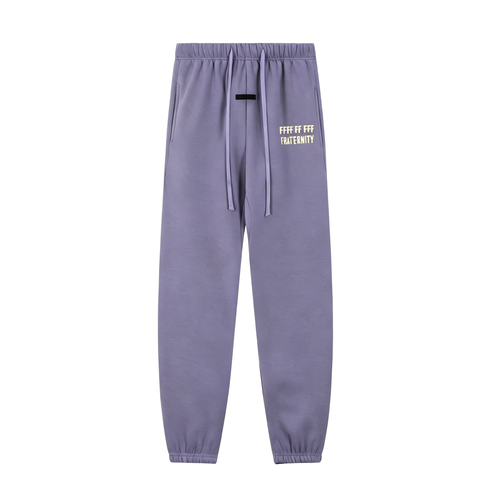 Фото Мужской спортивный костюм FW24: худи с двумя рядами букв на груди, люксовый дизайн, парный комплект, уличный стиль, свободные худи и брюки №5