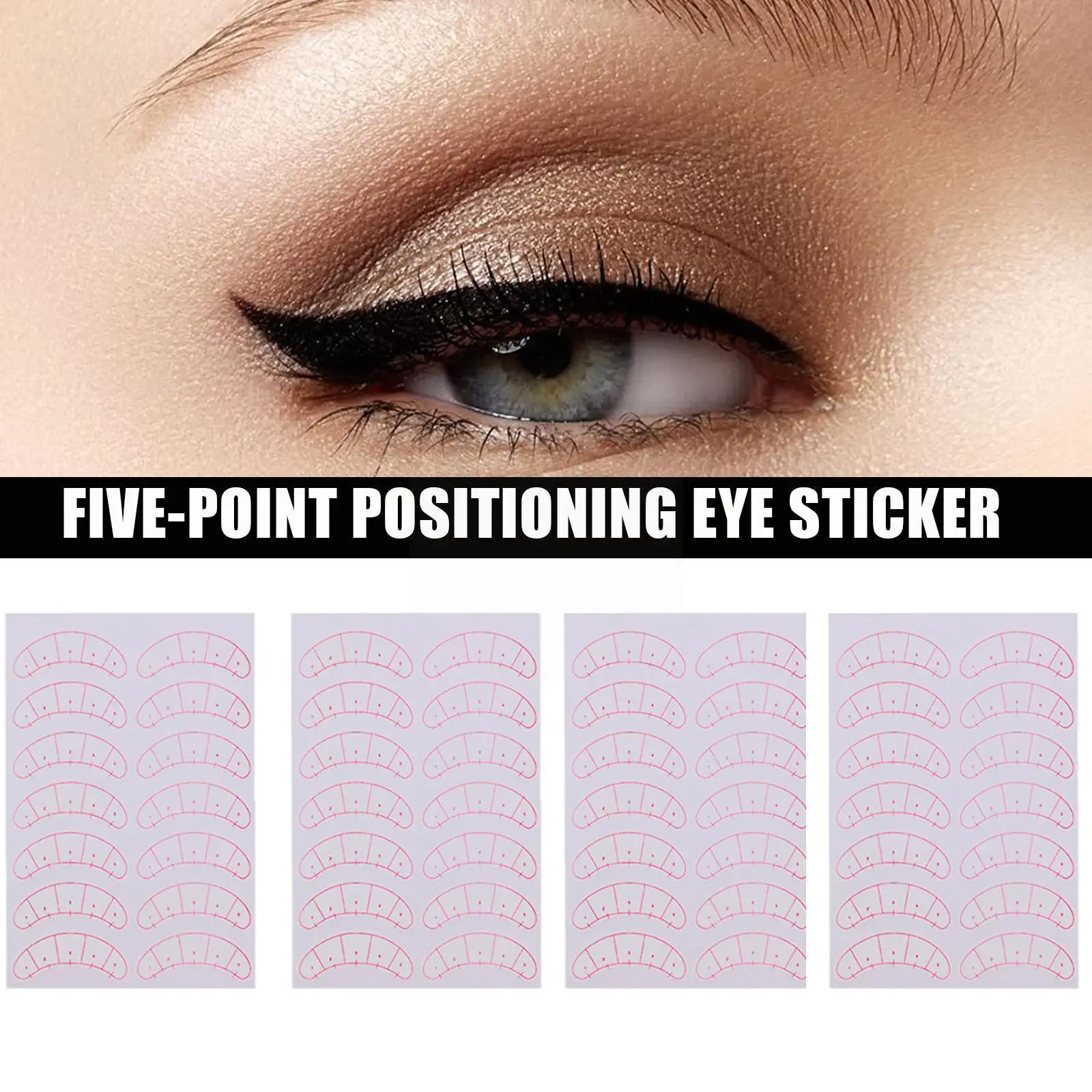 70 Pairs False Eyelashes Eye Patch Eye Pad Sticker Eyelash Tips Grafted Tool MakeUp Stickers Eyelashes Extensions Professio F1R1