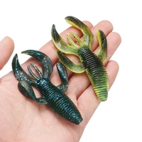 5 pcs artificial soft gear jig head swimbait lobster shape fishing lures fishing tackle