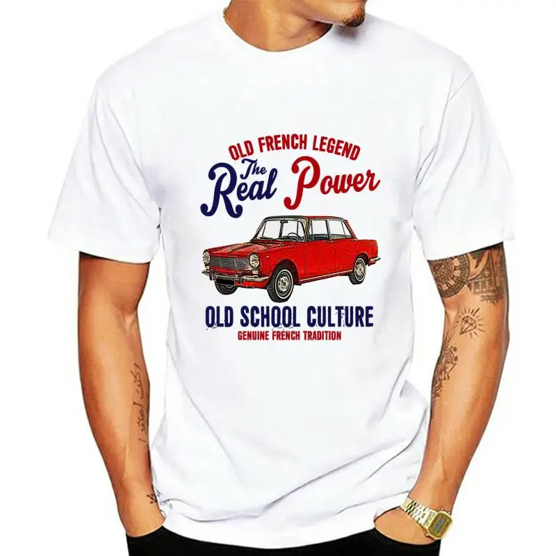 

Новинка 1500, Винтажная футболка из хлопка с изображением французского автомобиля Simca, Классическая качественная футболка, стильная футболка...