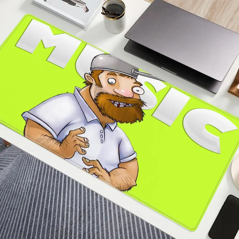 Фото Игровой коврик для мыши P-Plants-vs-Zombie Cartoon Mousepad Boy Pad из натурального каучука, настольный коврик для игр World Of Tanks CS GO Z №2