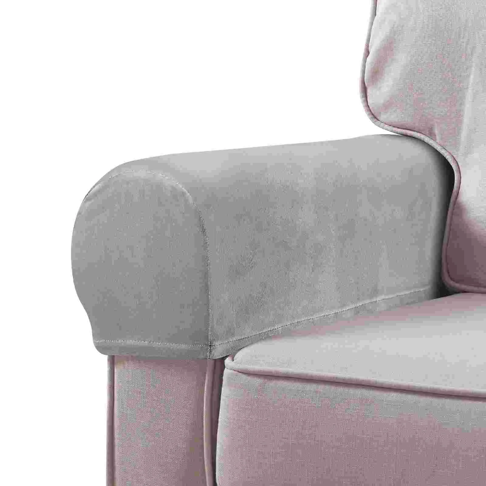 

2 Pcs Chair Sofa Arm Covers Couch Armrest Protective Cloth Slipcovers Stretch Armchair Armrest Covers For Chairs