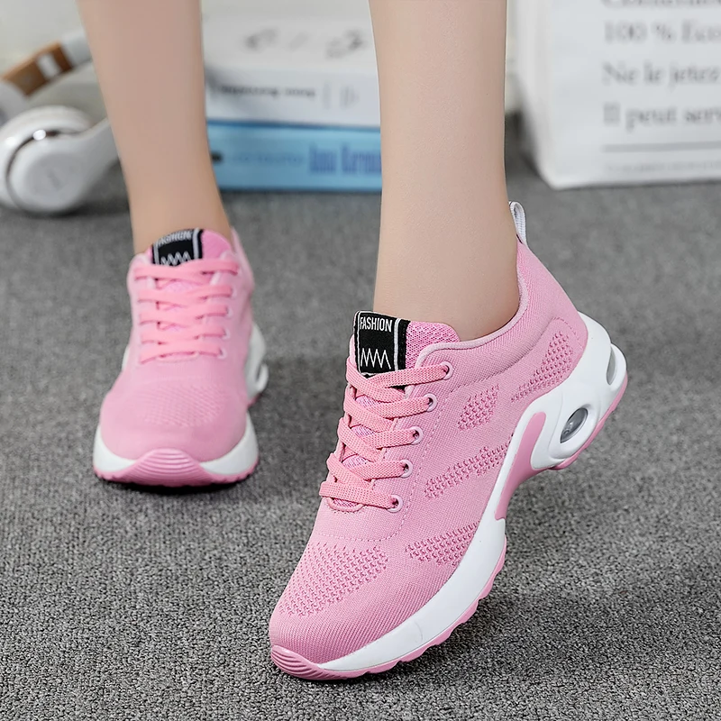 Women Running Shoes Breathable Casual Shoe Outdoor Light Weight Sports Shoes Casual Walking Sneakers Tenis 8 Colors