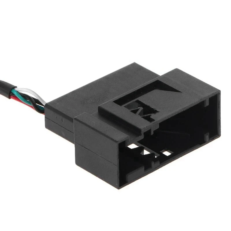 

2X RGB To (RCA) AV CVBS преобразователь сигнала декодер коробка адаптер для заводской камеры заднего вида Tiguan Golf 6 Passat CC