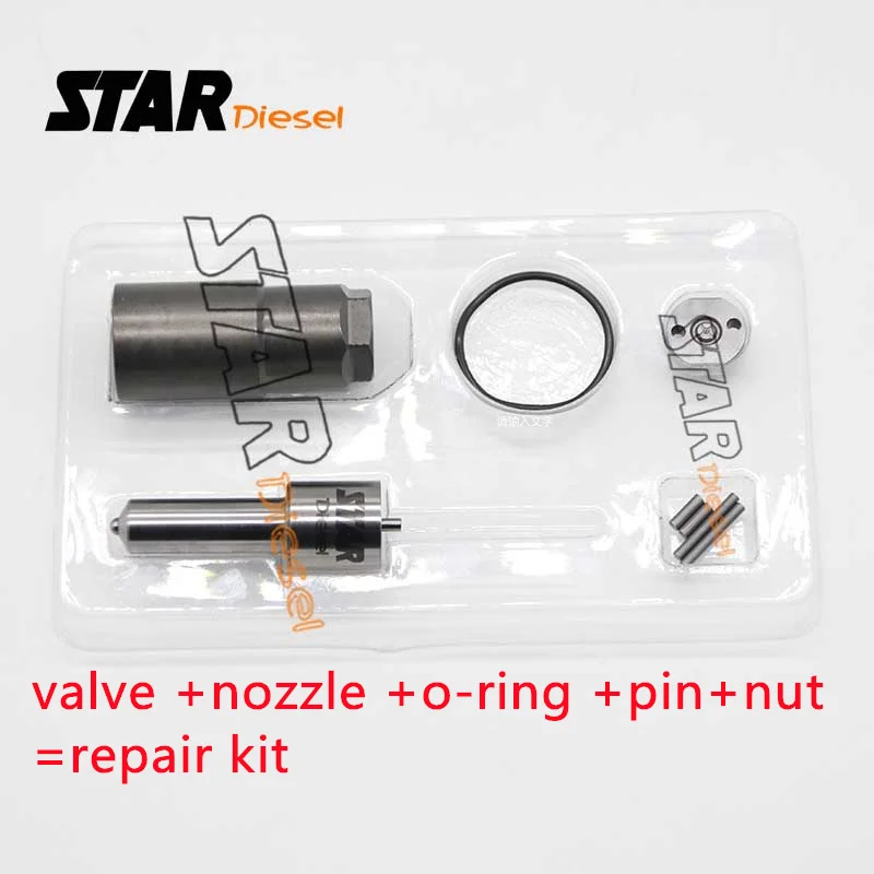 

For 295050-0540 295050-0810 23670-0L110 23670-30420 E1022003 Nozzle Nut Diesel Injector G3S33 Control Valve SF03(BGC2) 4pc