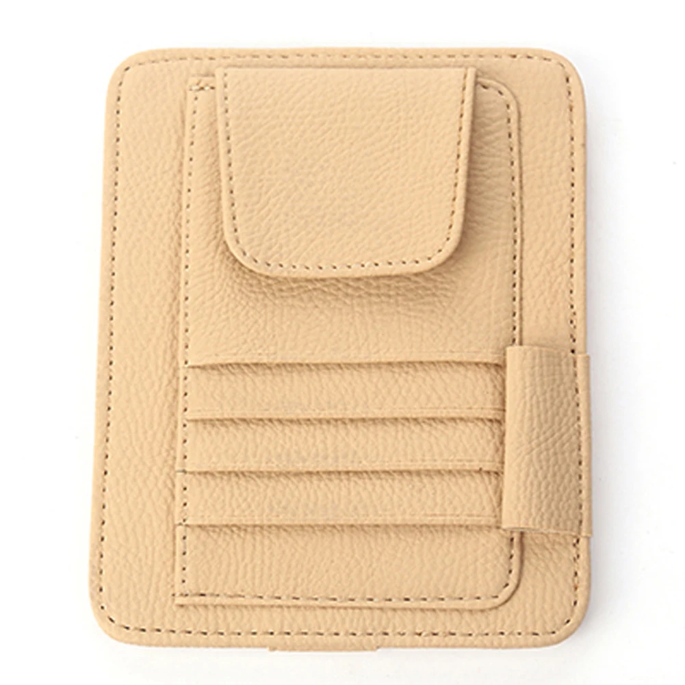 

Organizer Sun Visor Organizer Car Sun Visor Organizer Glasses Holder Card Glasses Storage Holder High Quality Car-Styling