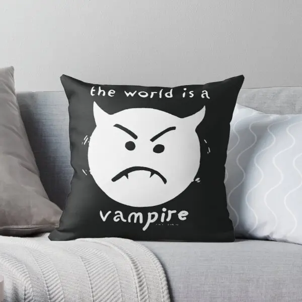 

Rare Smashing Pumpkins The World Is A Va Printing Throw Pillow Cover Sofa Fashion Decor Bed Bedroom Case Pillows not include