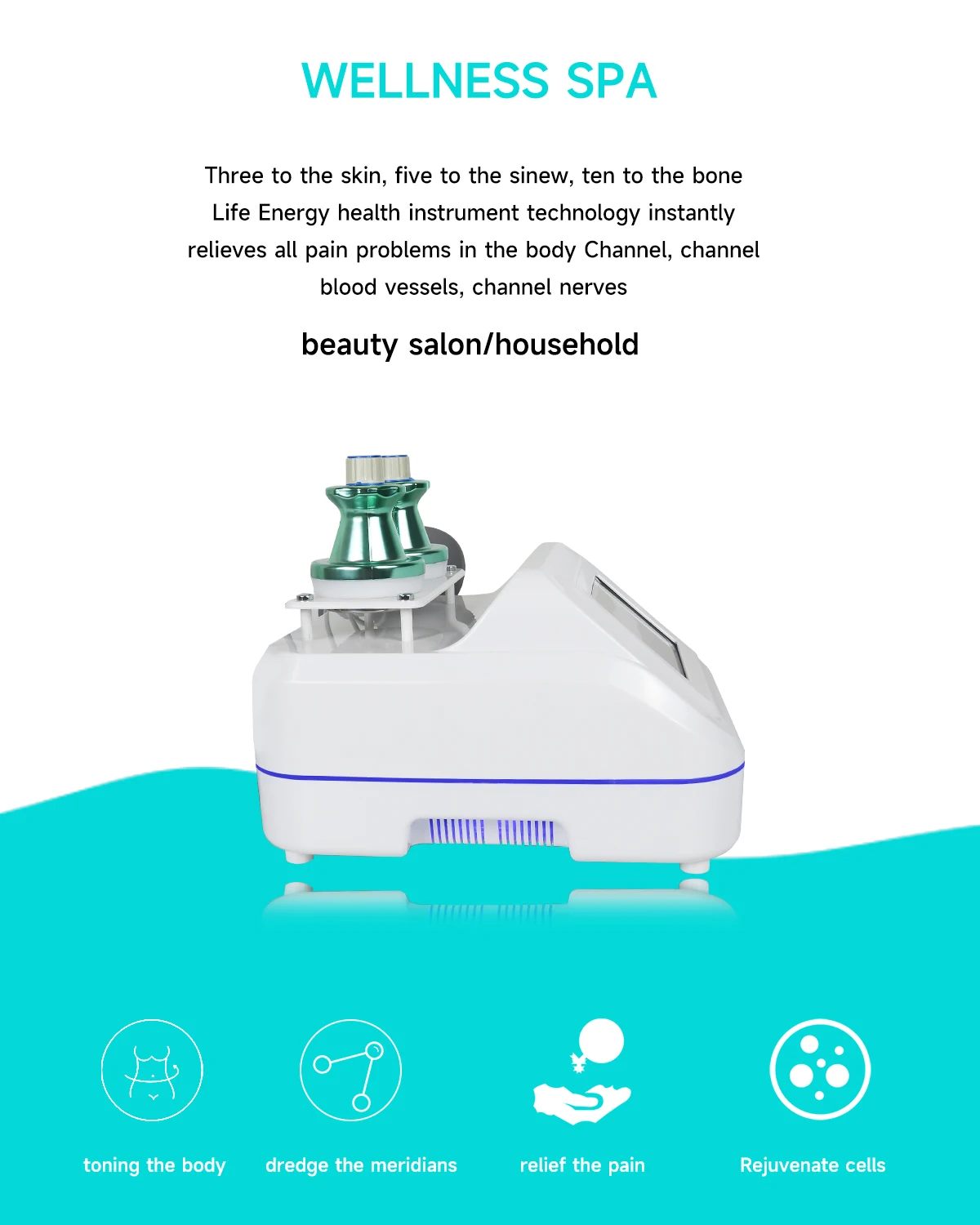 MEISIKANG китайский массажный драга для ухода за телом меридианы облегчение боли в