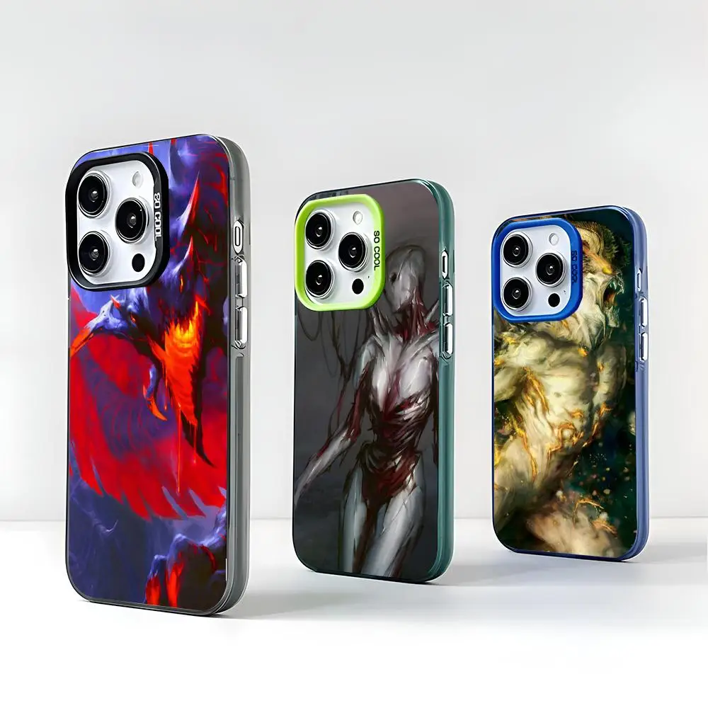 Magick Phone Case 2024 IMD For IPhone 16 15 Pro XR XS 7 8 Plus SE2024 Shockproof Color Funda Cover