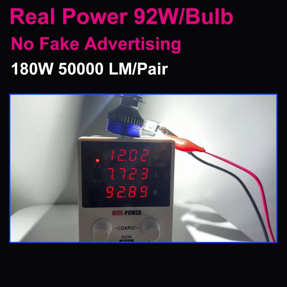 Светодиодные фары YHKOMS 180 Вт 9005 лм H7 Canbus H4 9006 HB3 6000 HB4 светодиодные Turbo Tube H8 H11 H9 лампы K
