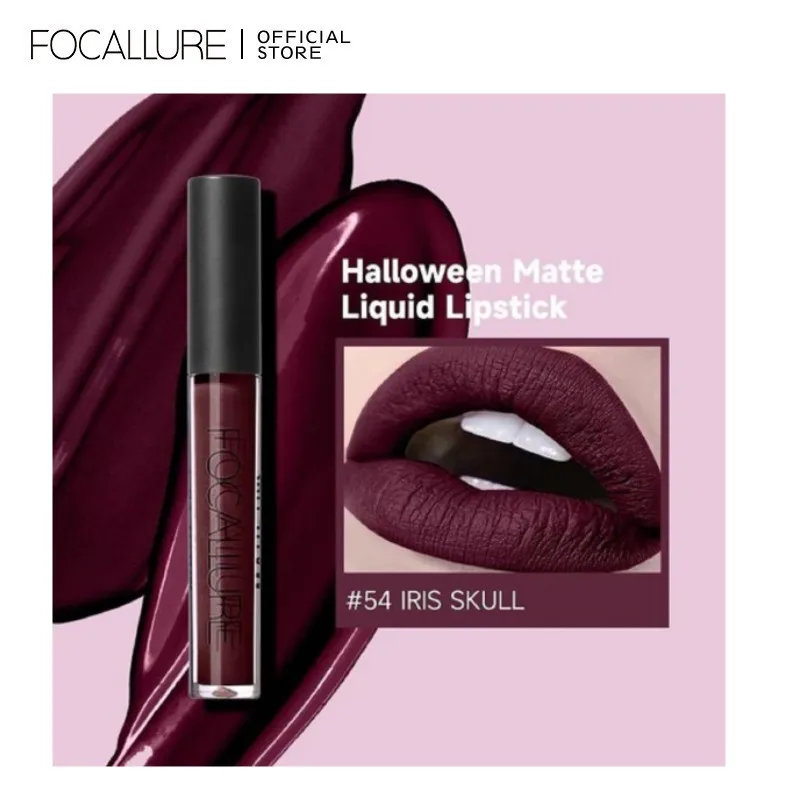 

FOCALLURE Matte бархатный блеск для губ, стойкая водостойкая, жидкость цвета "нюд", антипригарная помада, Женская Косметика для макияжа