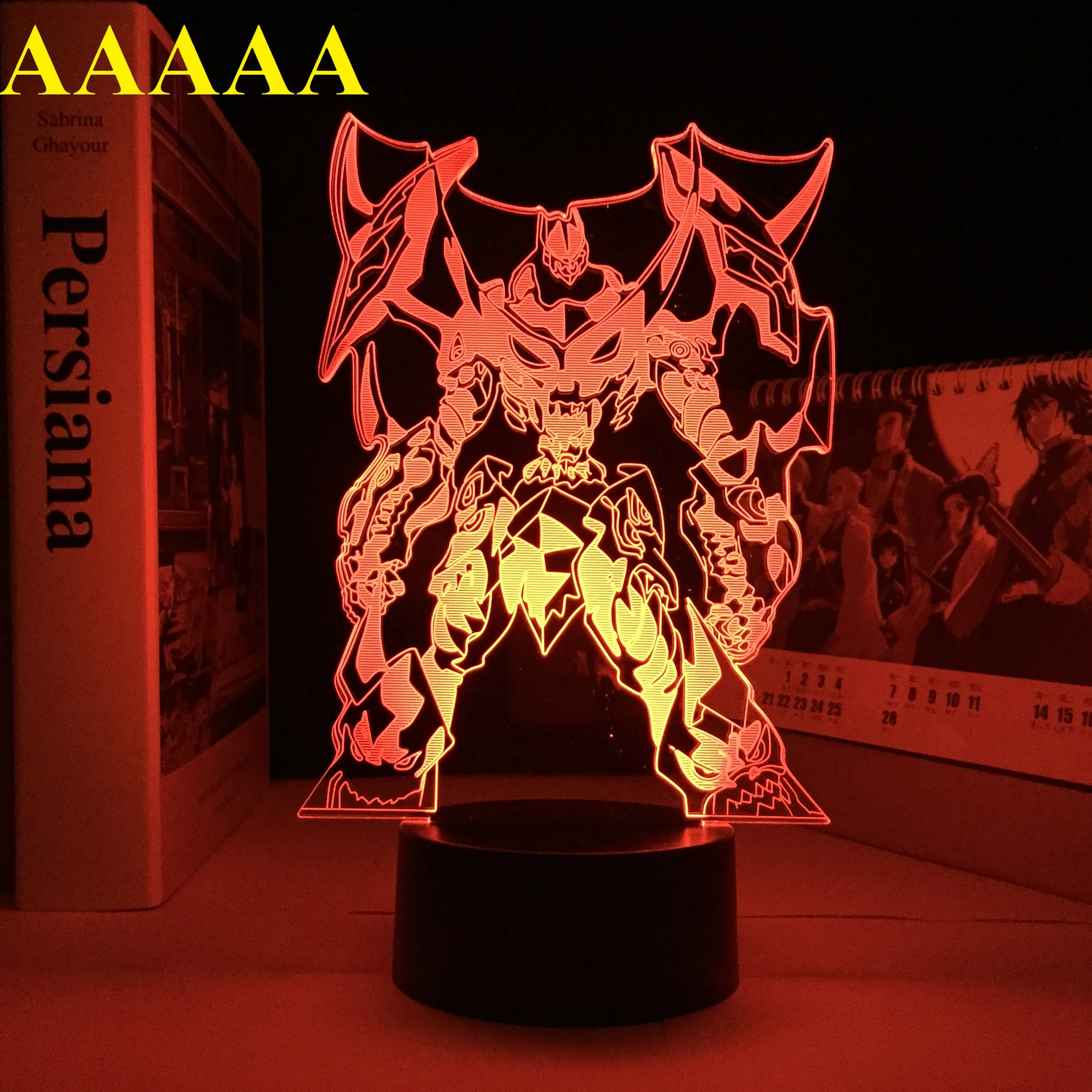 

Tengen Toppa Light Gurren Lagann Gadget Gurren Lagann Anime Robot LED Night Light for Bedroom Decor Lamp Birthday Gift Night