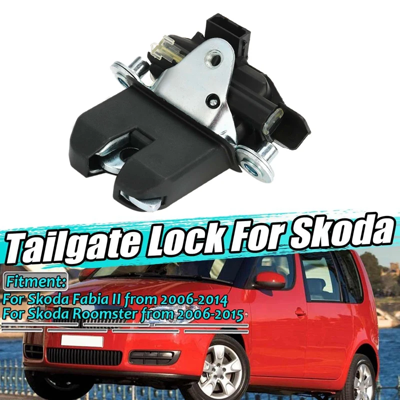 

Защелка замка багажника автомобиля для Skoda Fabia II/Roomster 2006-2015 5J0827501B 5J0827501A 5J0827501C