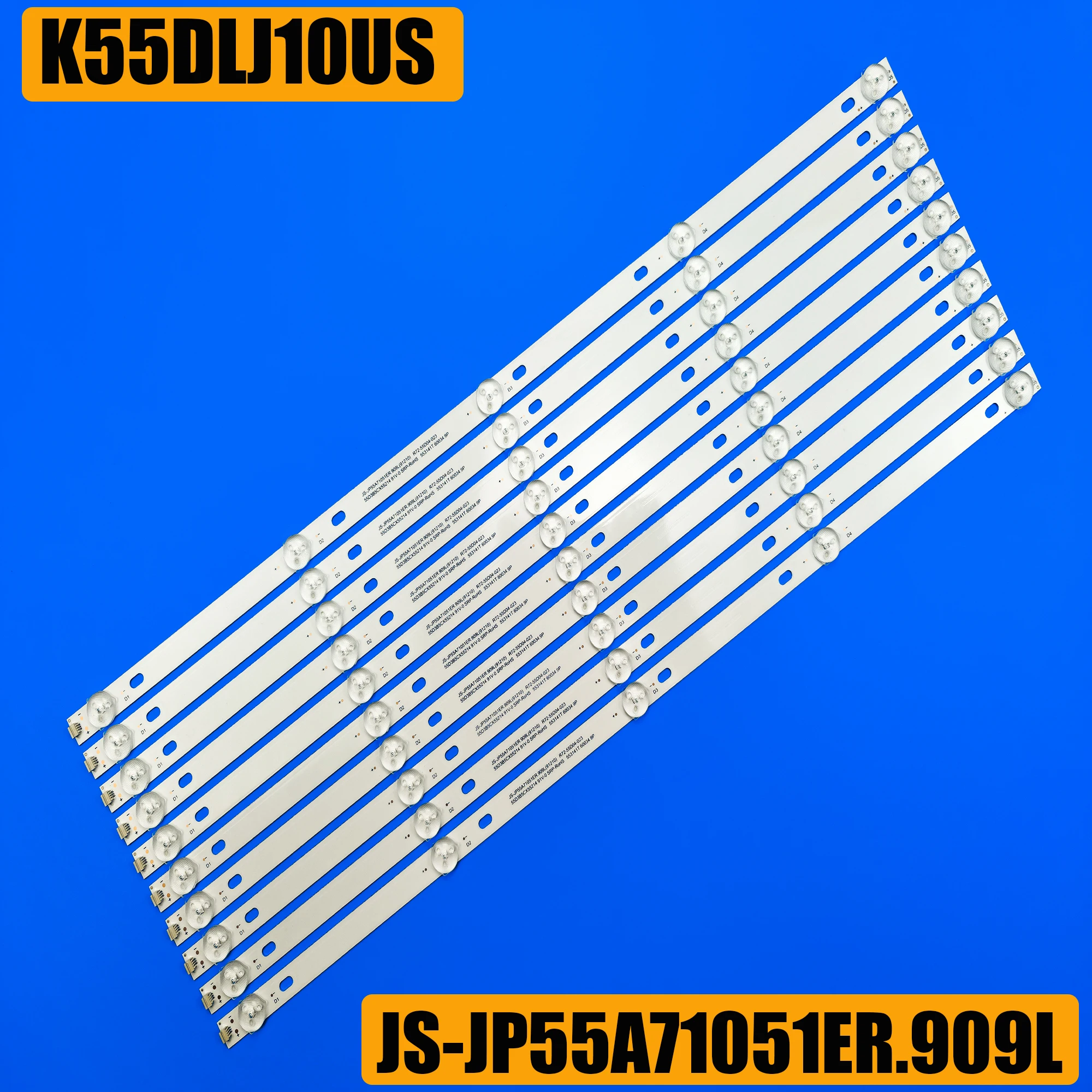 Подходит для ламп K55DLJ10US JS - JP55A71051ER.909L (91210) R72 - 55D04 - 023 с подсветкой 55 - дюймового телевизора