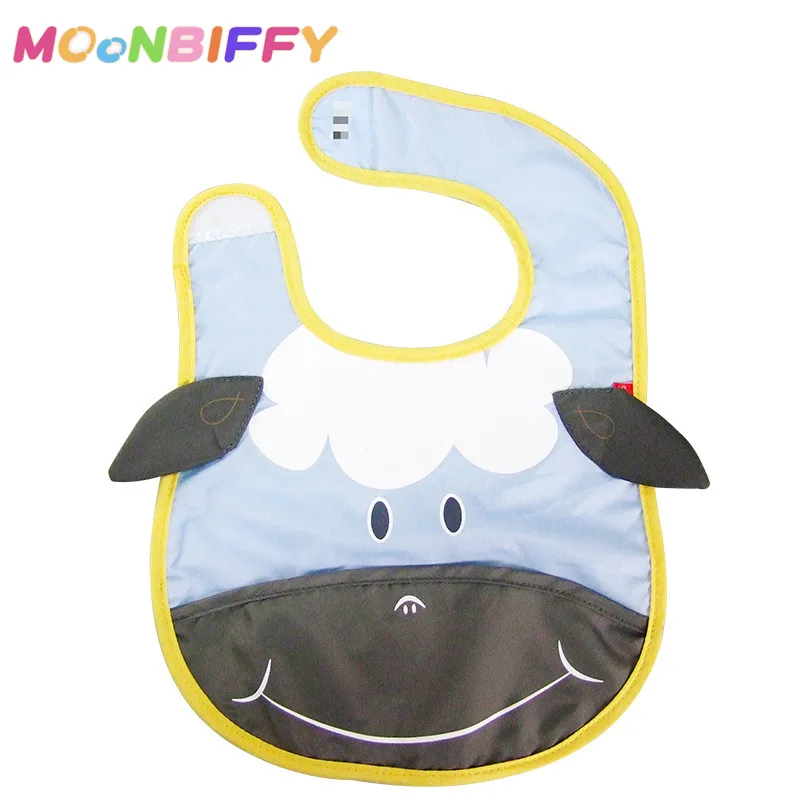 

Baby Bibs Cute Cartoon Animal Pattern Kid Waterproof Bib Soft Burp Cloths Boys Girls Infants Feeding Clothing Baby Accessories