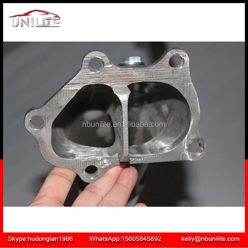 Подходит для S*UBARU WRX/STI 2008-2012 3-дюймовая спусковая трубка с лацканами без косточек