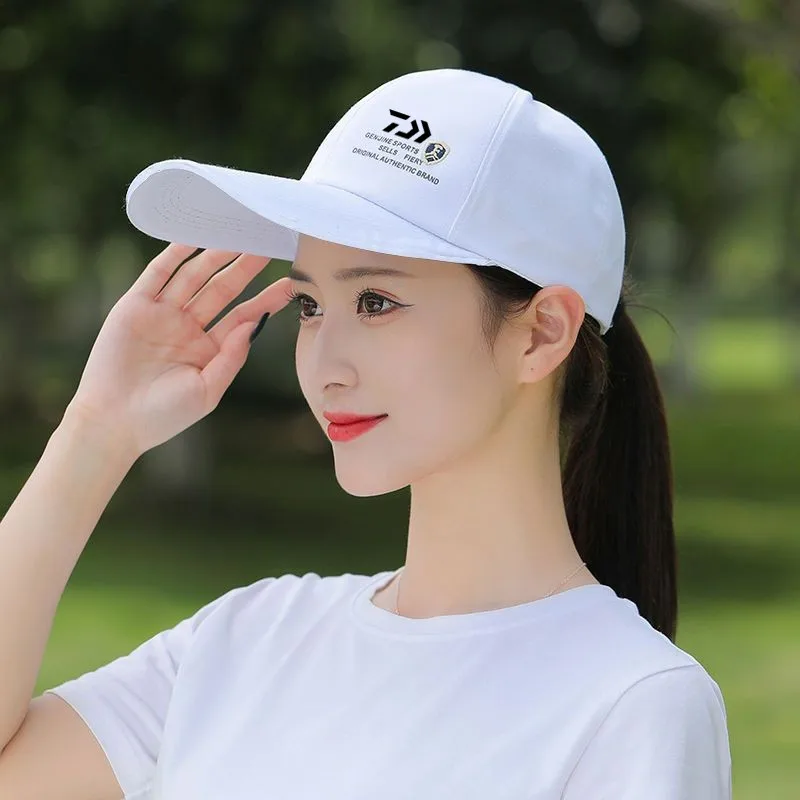 

2023 Daiwa Fishing Hat Summer Outdoor Sports Travel Breathable Quick-drying Baseball Cap Riding Sunshade Adjustable Sun Hats