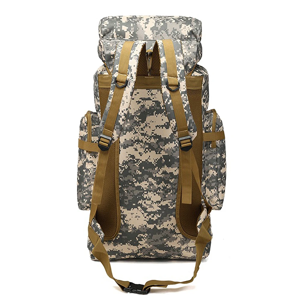 80L Waterproof Tactical Backpack Military Army Hiking Camping Backpack Large Travel Rucksack Outdoor Sports Climbing Hunting Bag