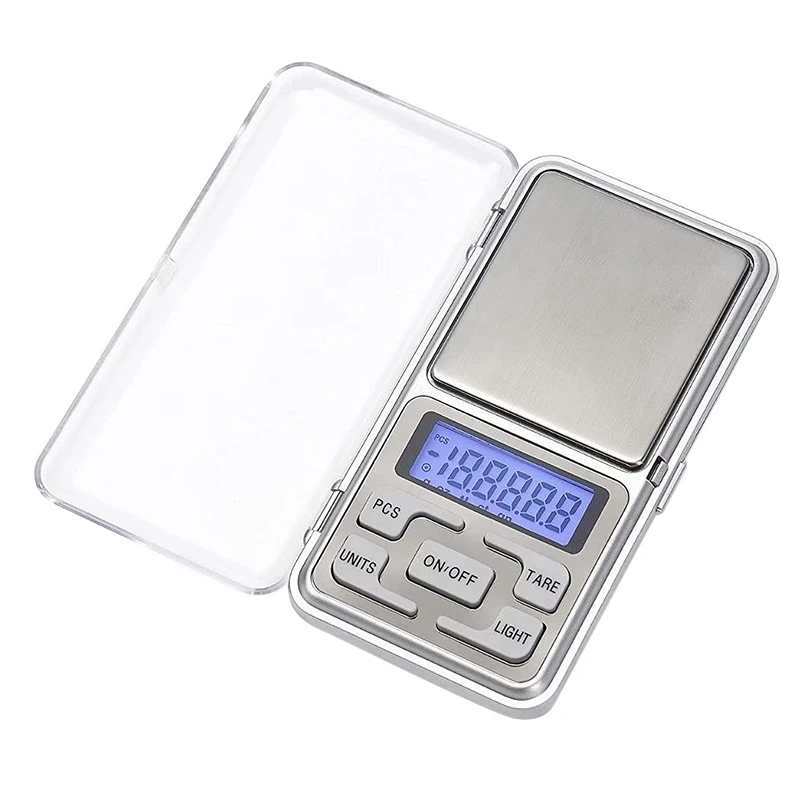

Fashiondigital Pocket Scales Gram Food Scale Capacity 500G Kitchen Portable Scale Small Lab Analytical Scale Accuracy 0.01G