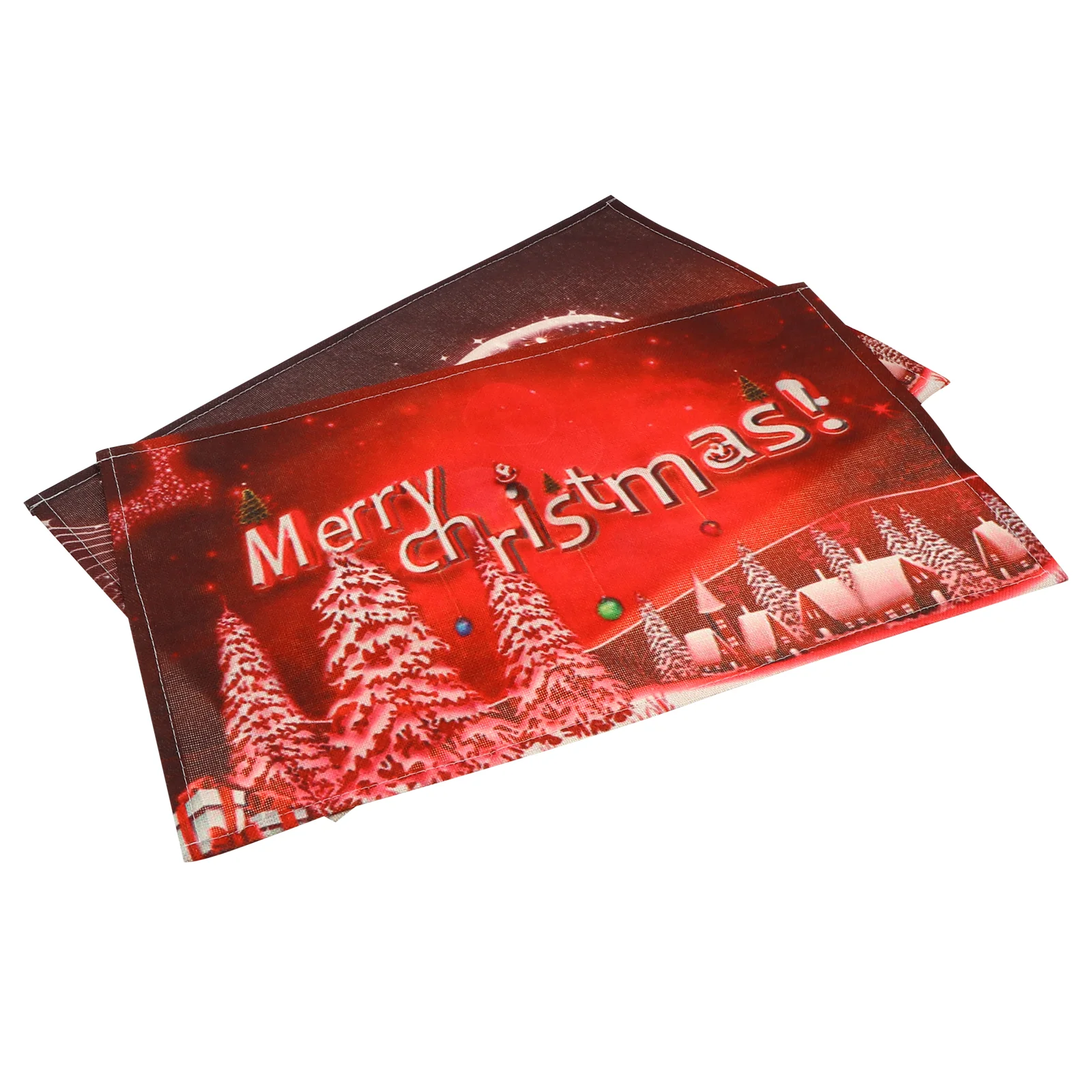 

2pcs Table Mats Practical Heat Resistant Insulated Cutlery Cushions for Hotel Table Home