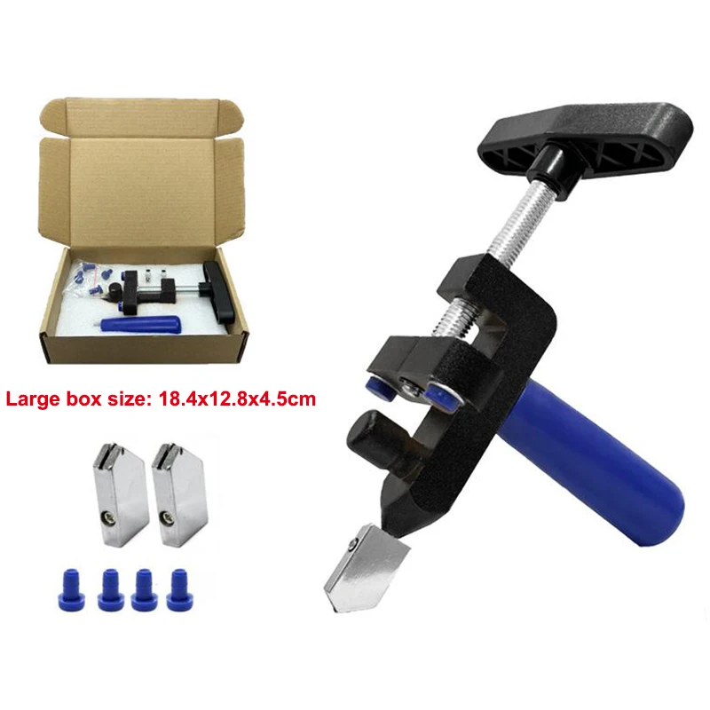 

Многофункциональный стеклорез из нержавеющей стали 2 в 1