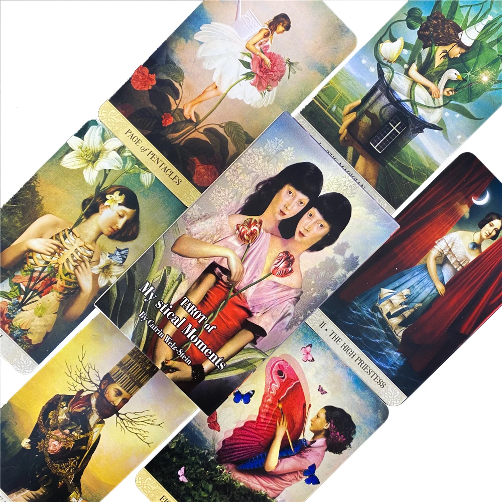 

Tarot Of My Stical Moments Tarot Cards Deck Game Party Table Card Games Fortune-telling Oracle Gift With PDF Guidebook 18 Game