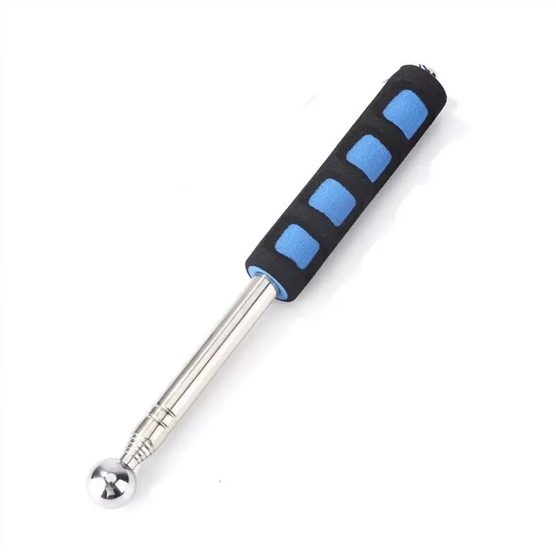 

98cm Extendable Empty Drum Hammer Tile Inspection Hammer Telescopic Wall Room Test Ceilings Detection Roofing HammerTool Rod