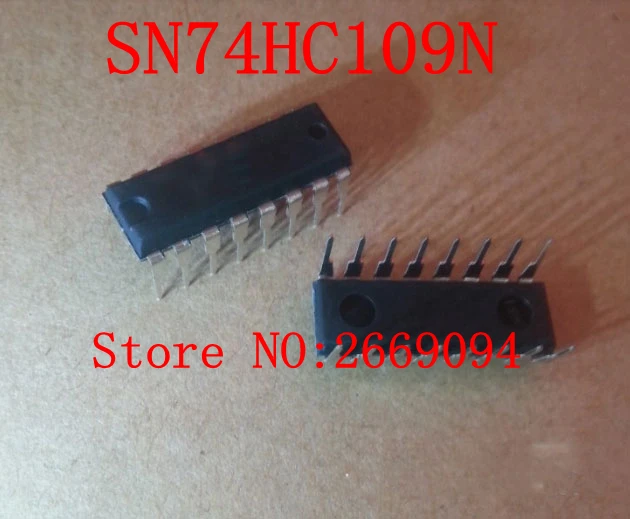 

10PCS /50PCS SN74HC109N 74HC109N 74HC109 DIP16 SN74HC109AN HD74HC109AP new and original IC