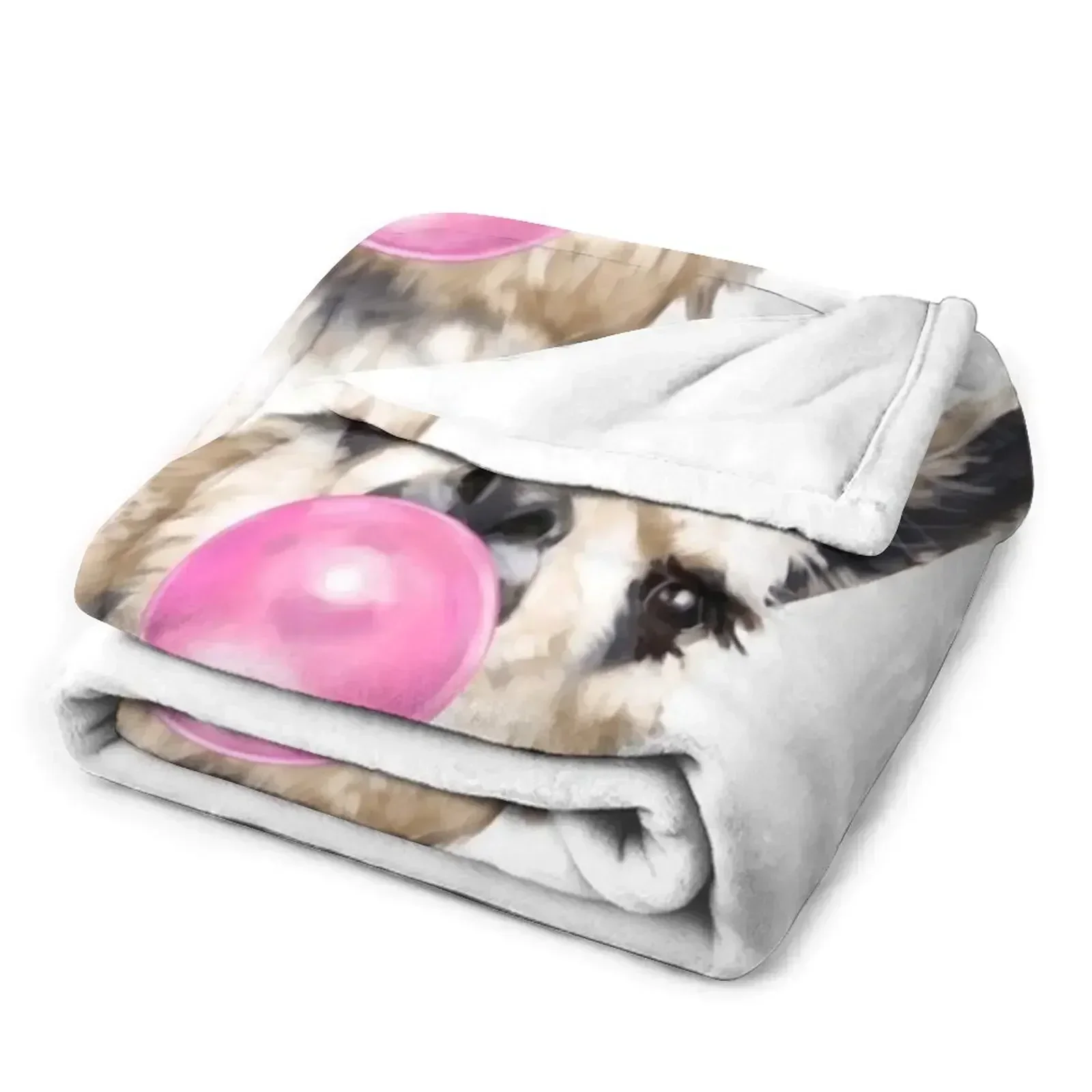 Причудливая лама с пузырьковой резинкой одеяло для косплея аниме декоративные