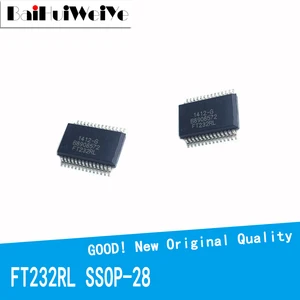 5Pcs/Lot FT232RL FT232 FT232R USB To Serial UART SOP-28 SMD SOP28 New Original Good Quality Chipset