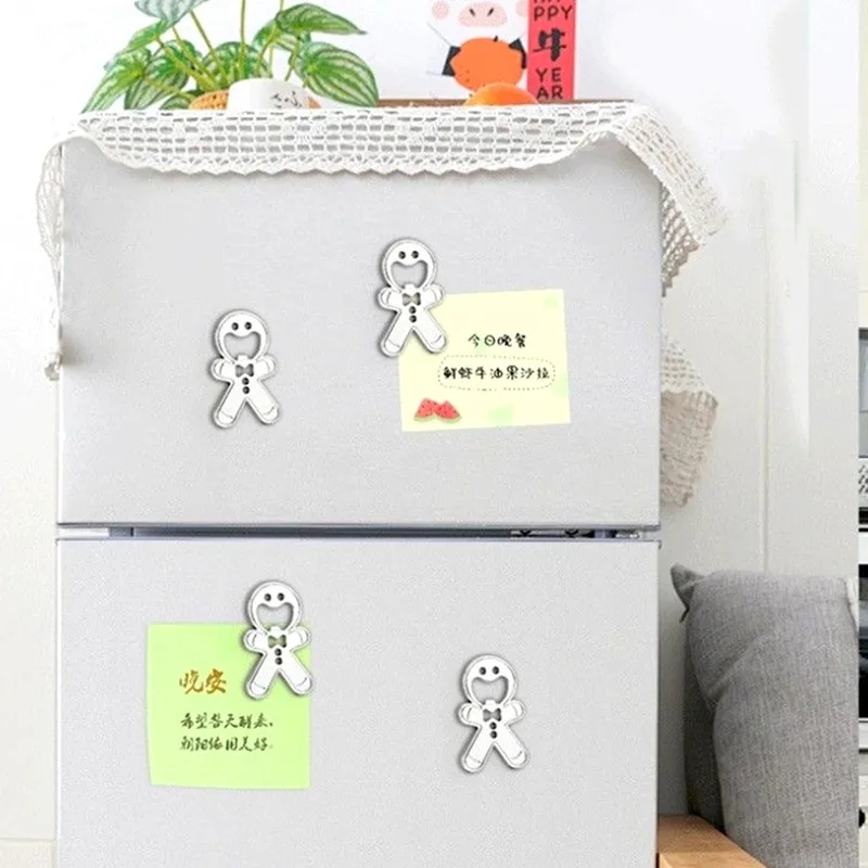 Креативная открывалка для бутылок Пряничный человечек банка пивных напитков с