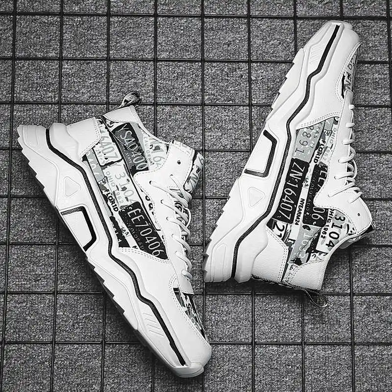 

Autumn Footwear Men's White Sneakers Bottine Sneakers Man Sport Designer Runners Men's Running Sport Shoes Sports Shoes Tennis