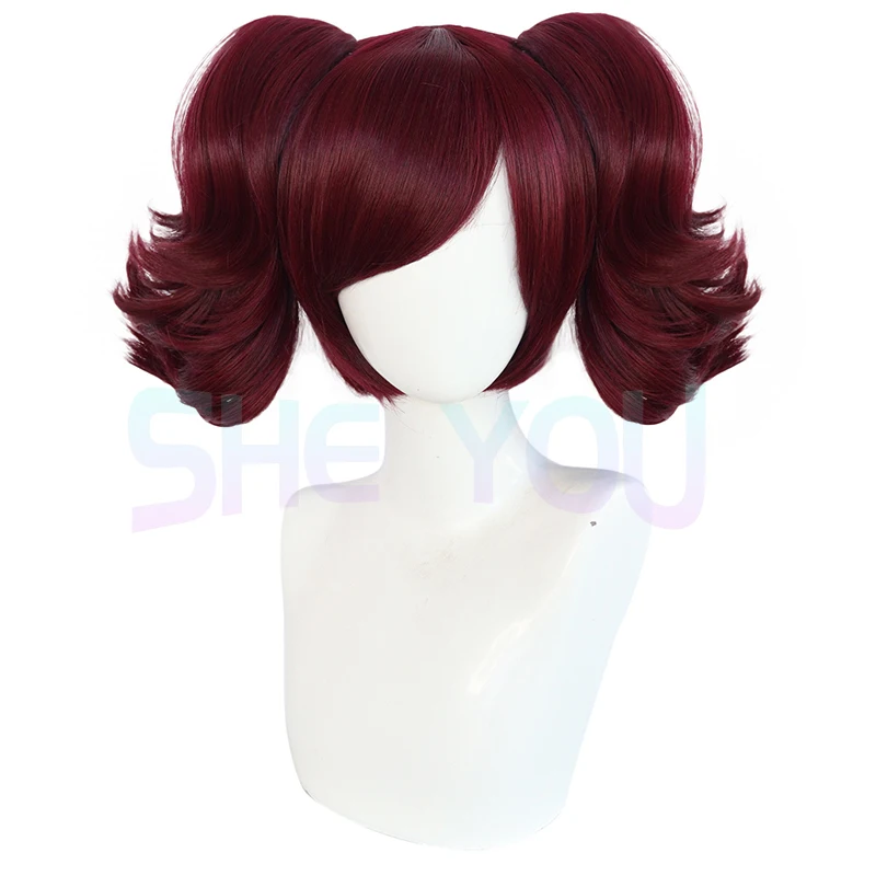 Парик для косплея Mey Rin из аниме конский хвост термостойкие синтетические волосы