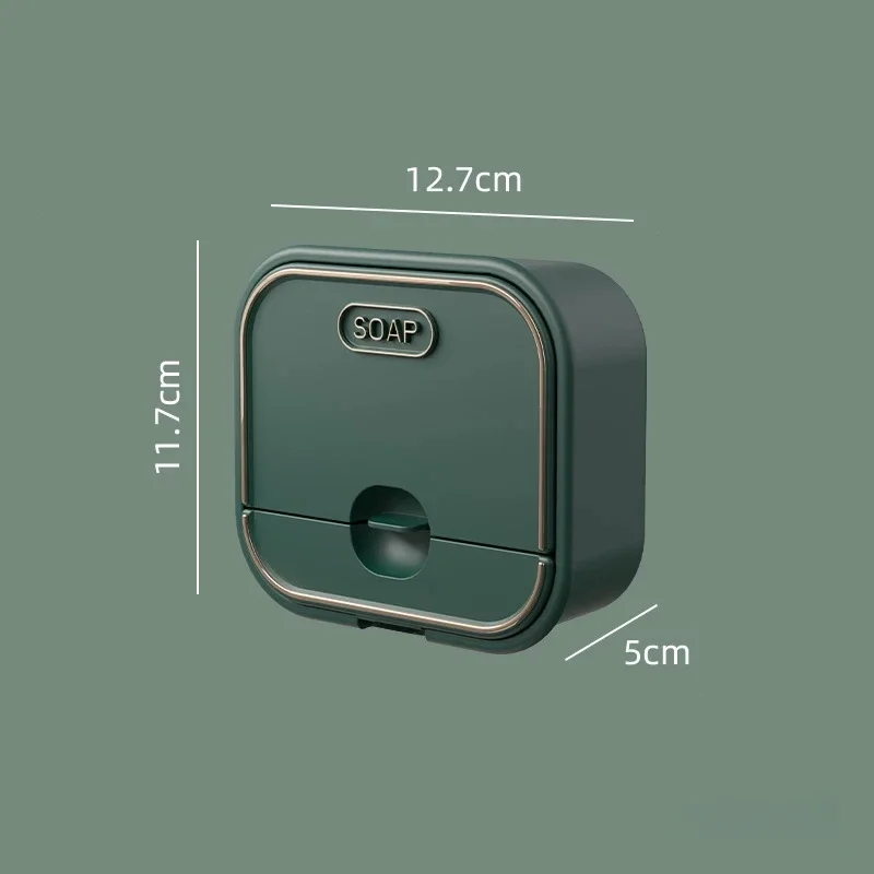 

Двойной настенный ящик для мыла из полипропилена