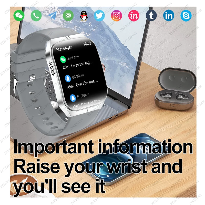 Для HUAWEI OPPO Watch 4 Pro Спортивные умные часы Мужчины GPS Трек Мониторинг здоровья