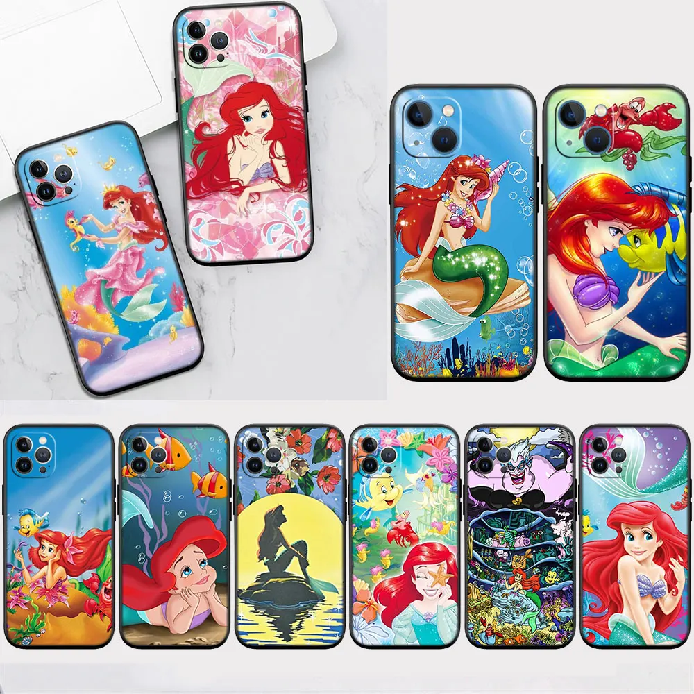 AW33 мультфильм маленькая русалочка мягкая фотография для Realme 2 3 5 5i 6 6i 7 7i 8 8i C2 C3 C11 C12