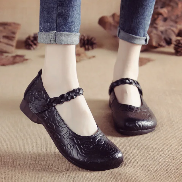 Birkuir Retro Mary Jane Shoes For Women 